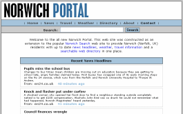 Norwich Portal Screenshot